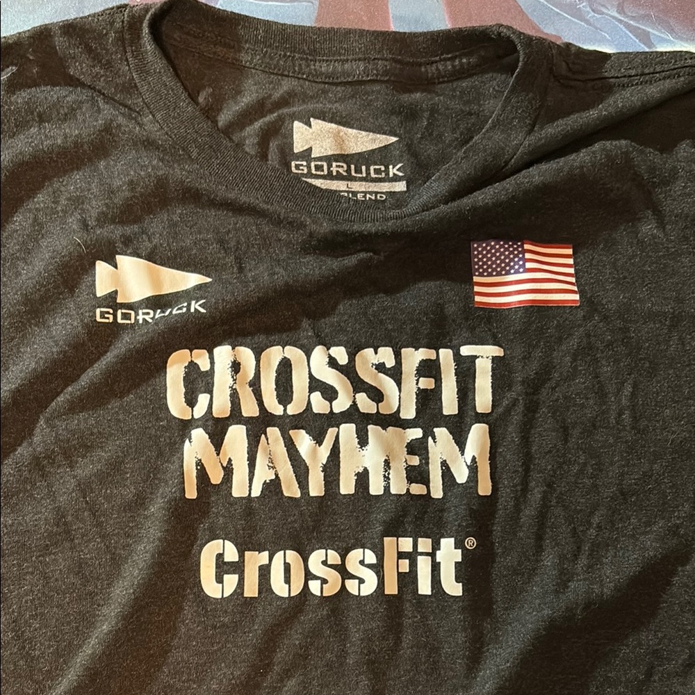 2024 CFG Goruck Black CrossFit Mayhem Men's Shirt